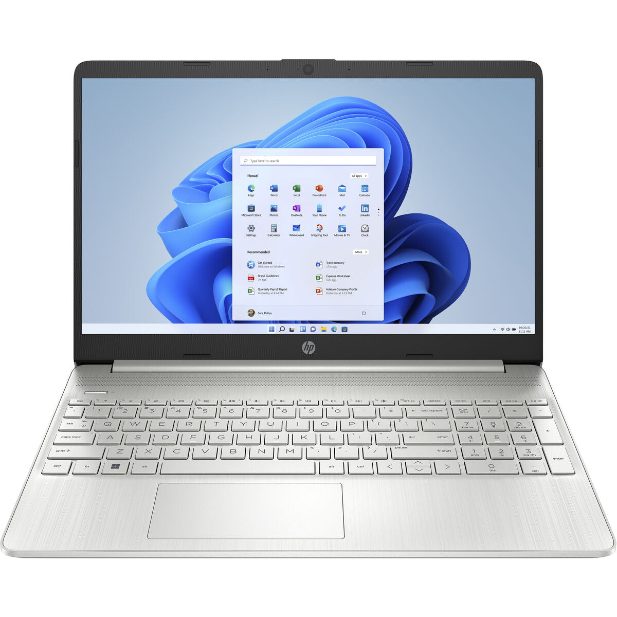Laptop HP 15s-fq5055ns 15,6" Intel Core I7-1255U 16 GB RAM 512 GB SSD Qwerty Español